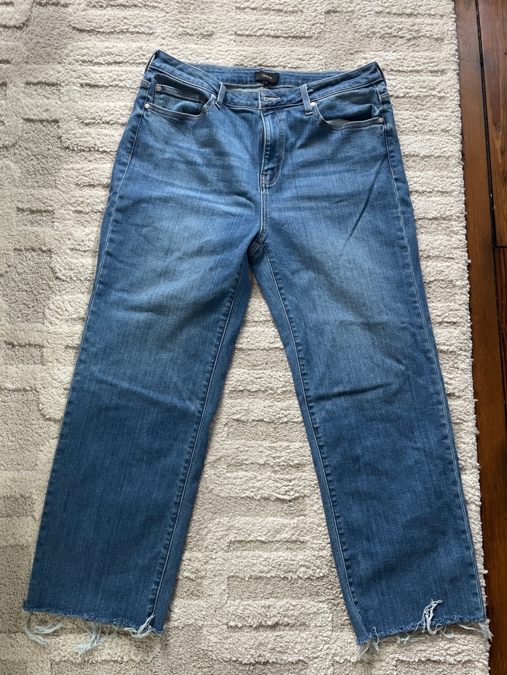 Quince Women's Bella Stretch Straight Leg Jeans